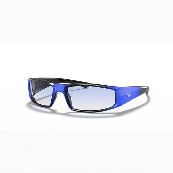 A0368Z Ray-Ban RB4335 S (58 - 17) with Blue lenses and Black frame - Picture 1 of 5